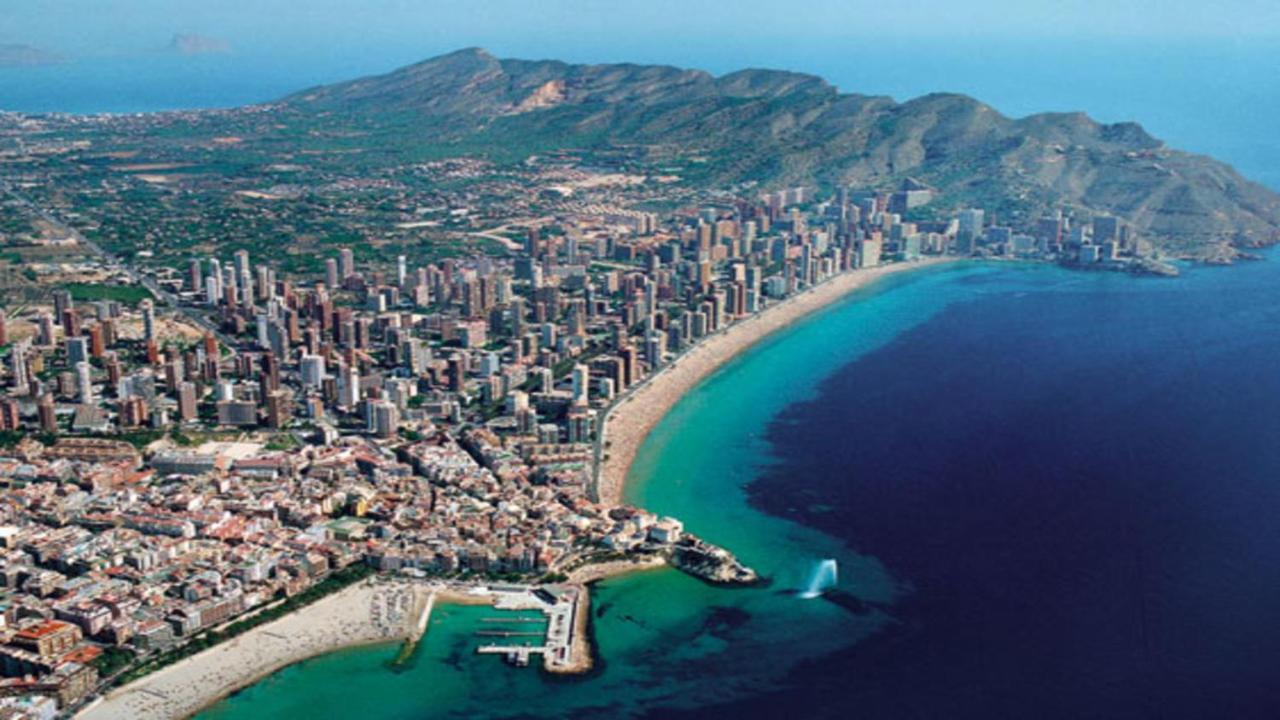 Disponible Apt Marblaw-18 A 31 Octubre 1ª Linea- Aire Acondic -2Hab 2Bn, Parking Opcionable Extra Бенидорм Экстерьер фото